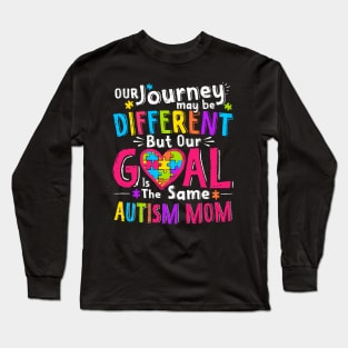 autism mom women Long Sleeve T-Shirt